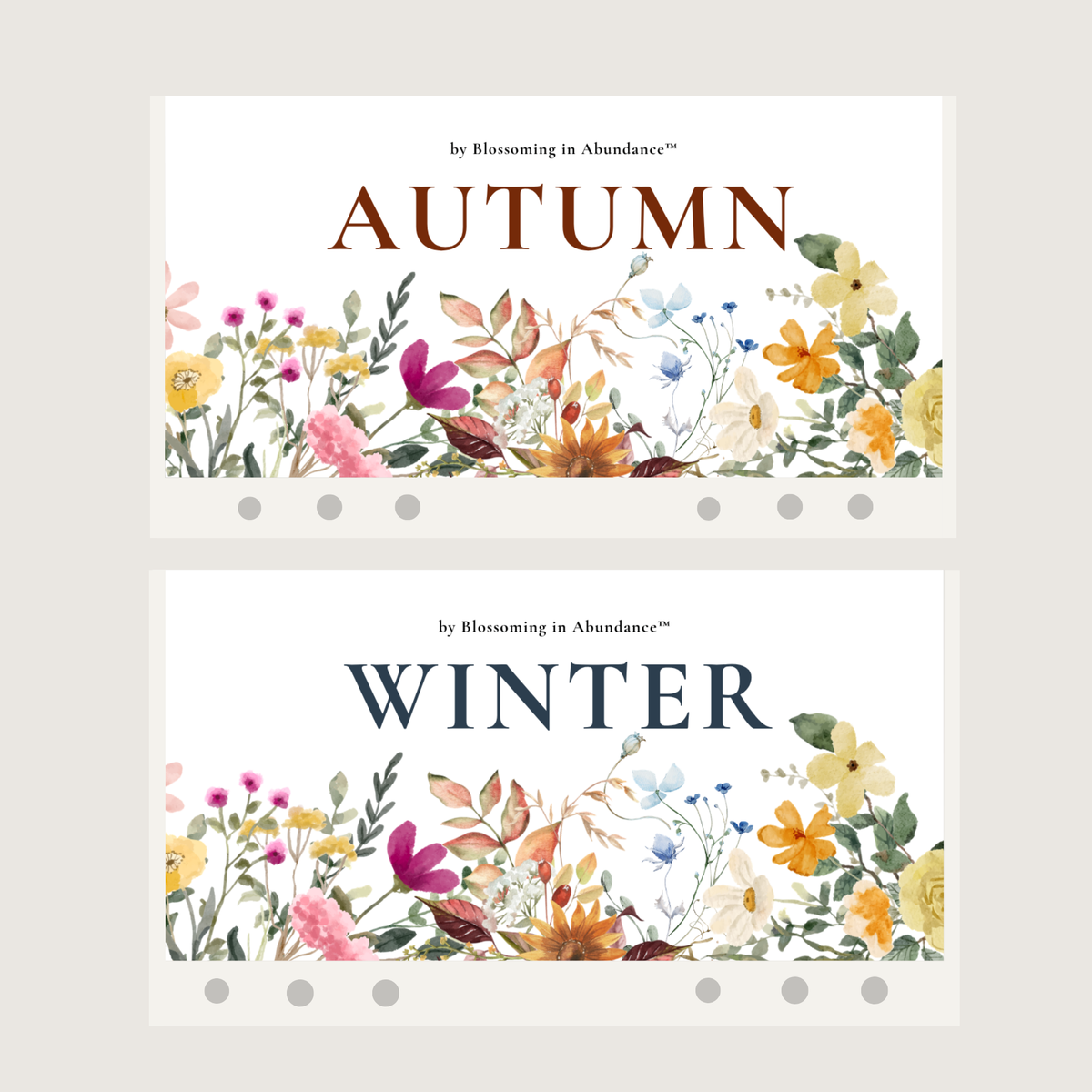 Seasons of Abundance