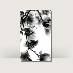 Monochrome Blooms | A6 Cash Binder Dashboards